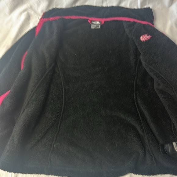 The North Face - Full zip medium thickness Fleece/plush jacket. Size L (14/16) - Picture 5 of 6
